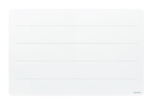 Radiateur électrique connecté horizontal à chaleur douce 2000W, blanc - Nirvana Néo, Atlantic